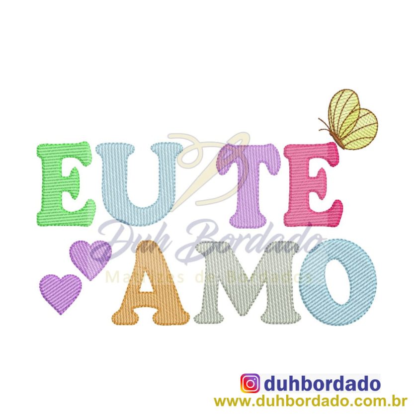 Matriz de Bordado Frase