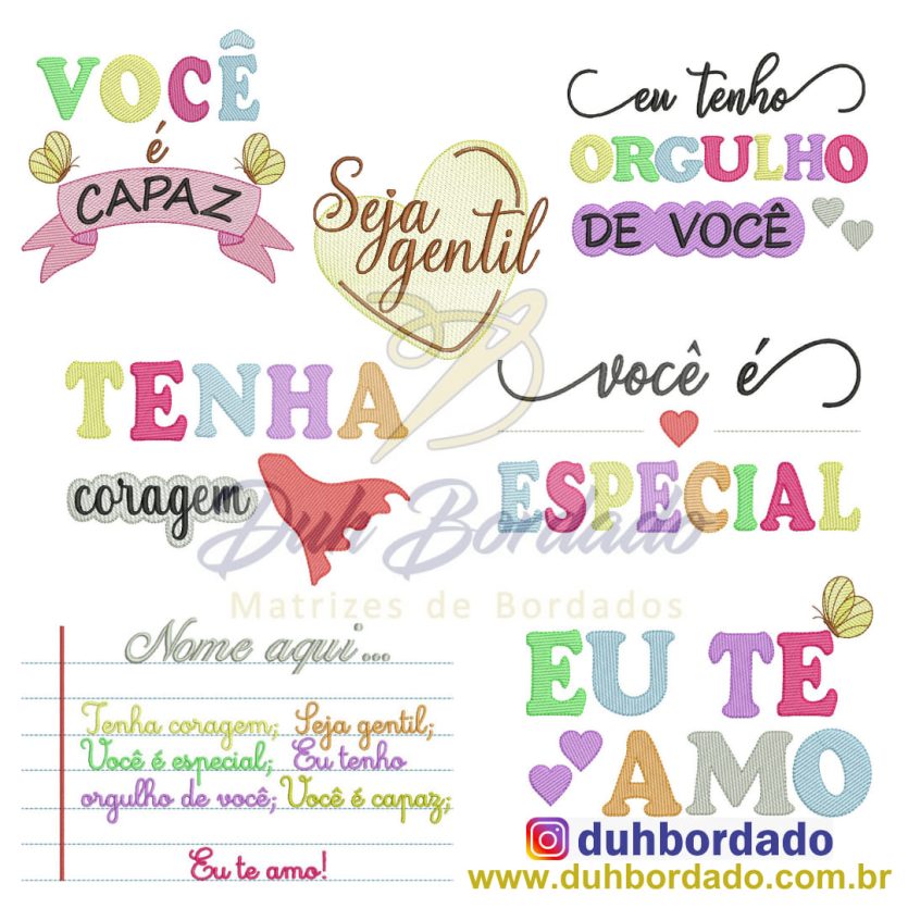 Coleção Matrizes Frases Motivacionais Completa