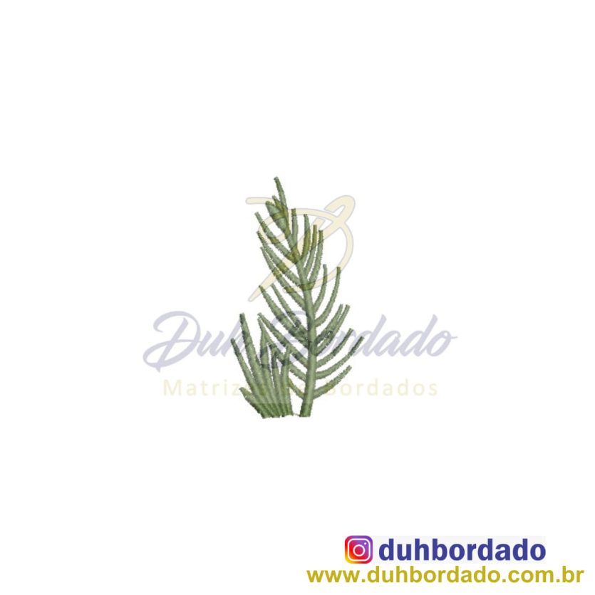 Matriz de Bordado Galho