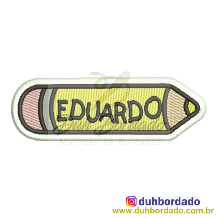 Matriz de Bordado Lápis