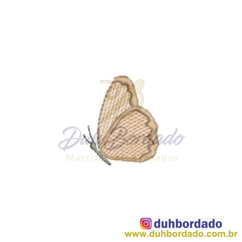 Matriz de Bordado Borboleta