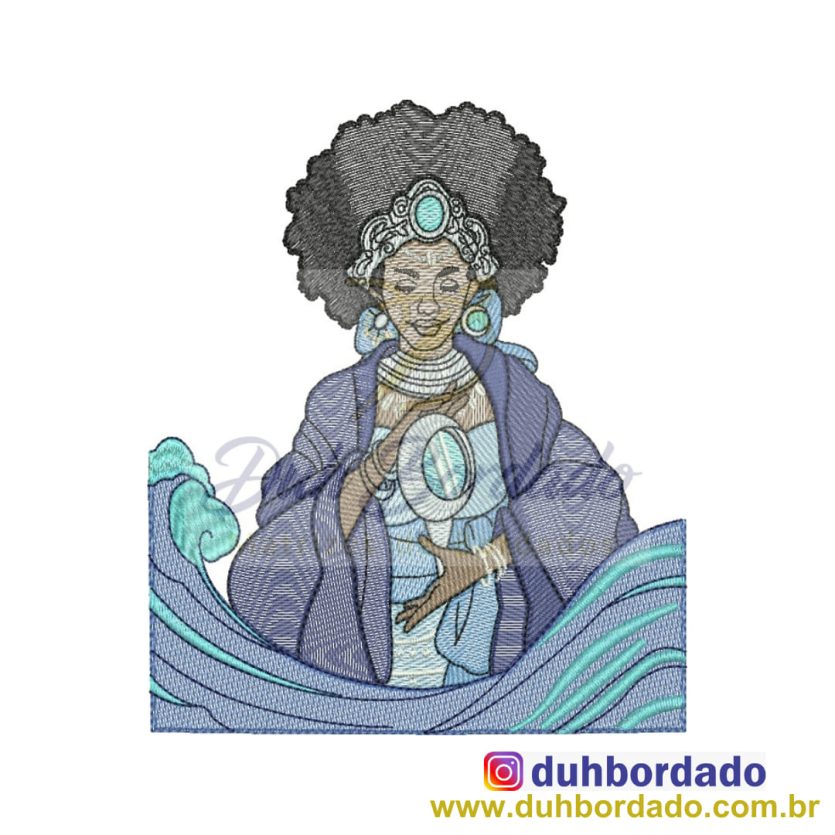 Matriz de Bordado Yemanja