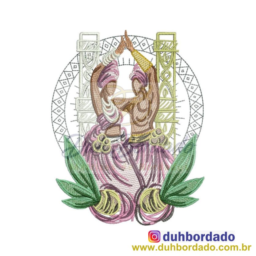 Matriz de Bordado Ibeji