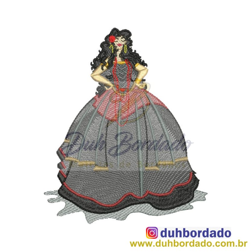 Matriz de Bordado Maria Mulambo