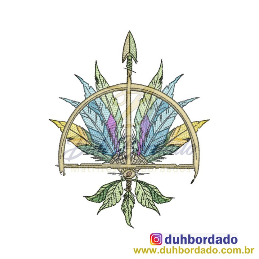 Matriz de Bordado Oxóssi