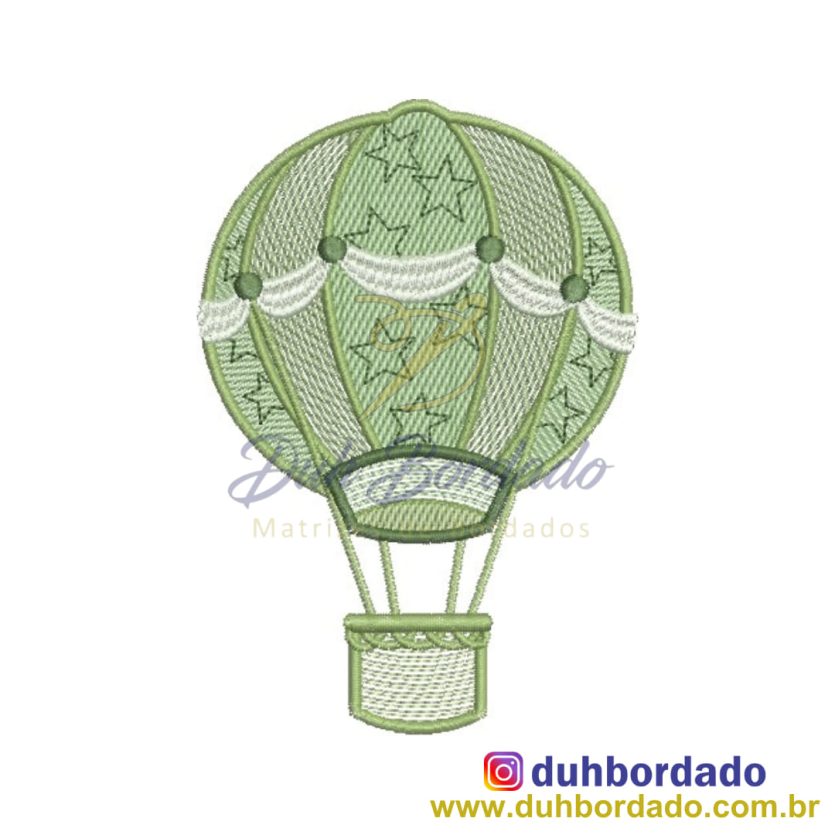 Matriz de Bordado Menino Balão