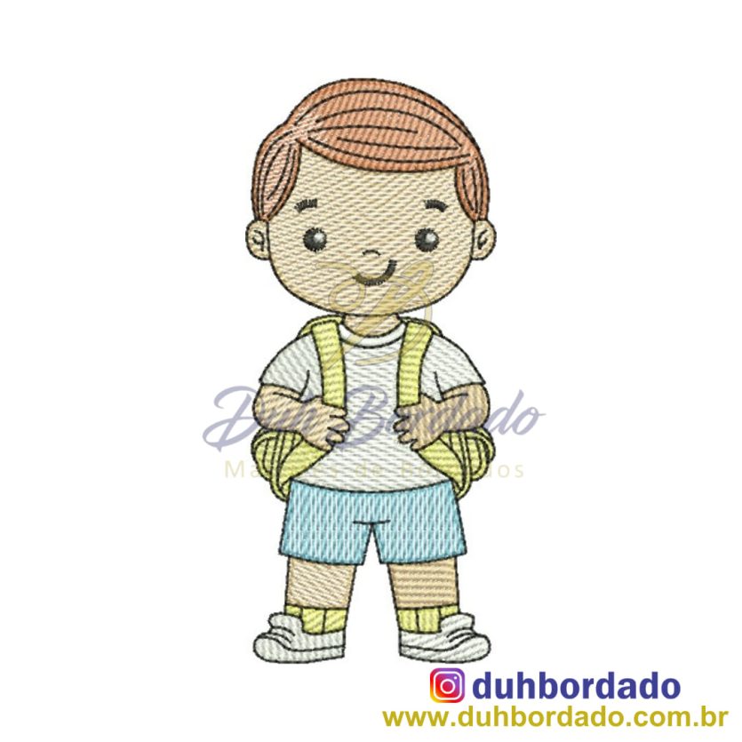 Matriz de Bordado Menino