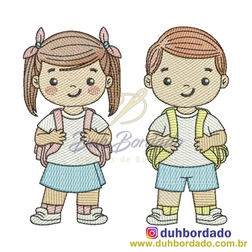 Dupla de Matrizes Menino e Menina