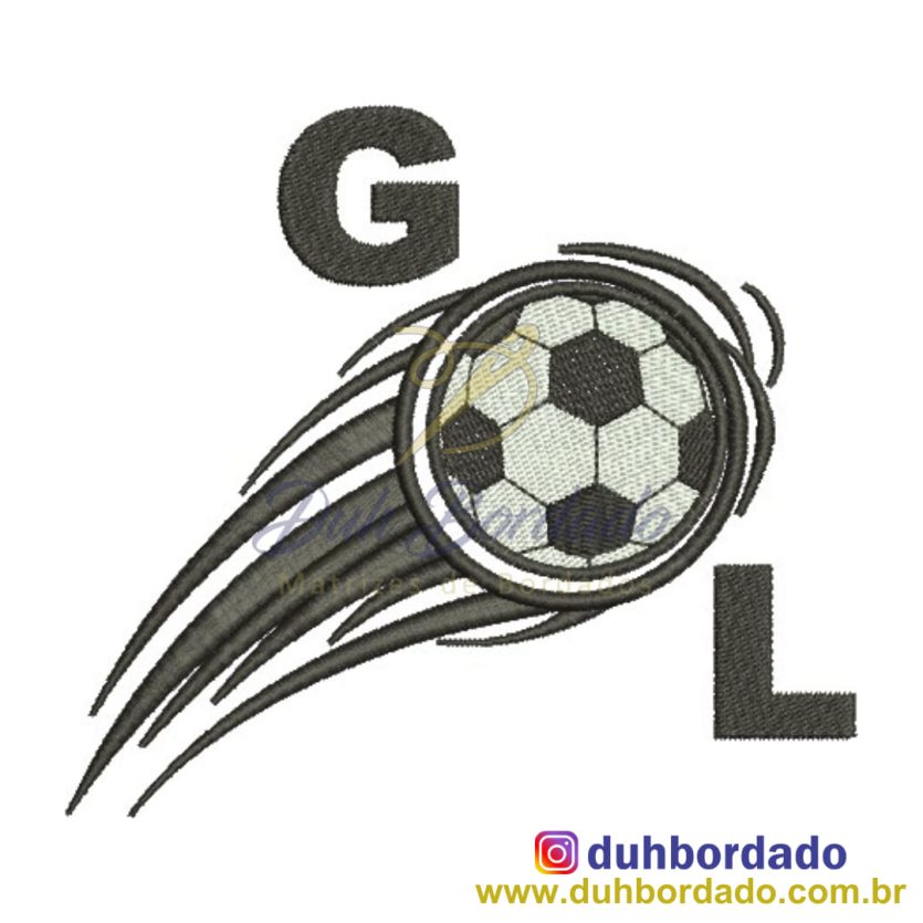 Matriz de Bordado Futebol