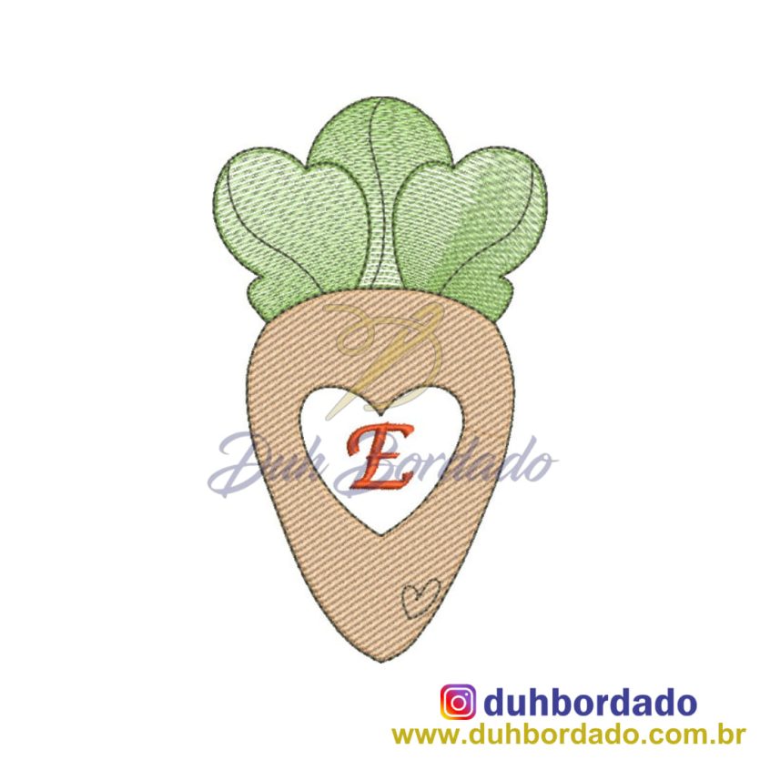 Matriz de Bordado Coelho de Páscoa