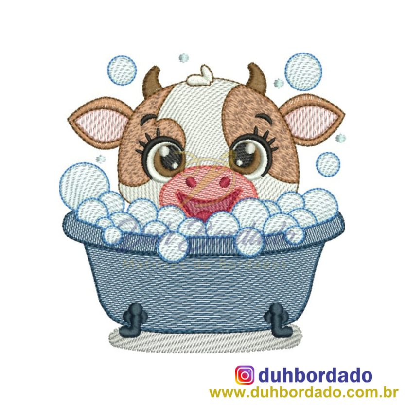 Matriz de Bordado Vaquinha