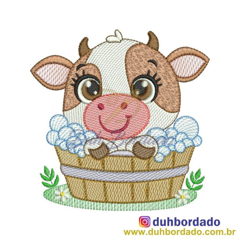 Matriz de Bordado Vaquinha