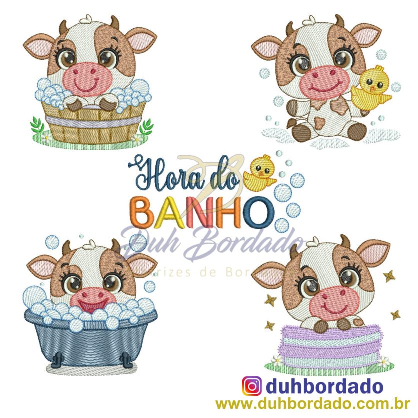 Coleção Matrizes de Bordados Vaquinha Completa