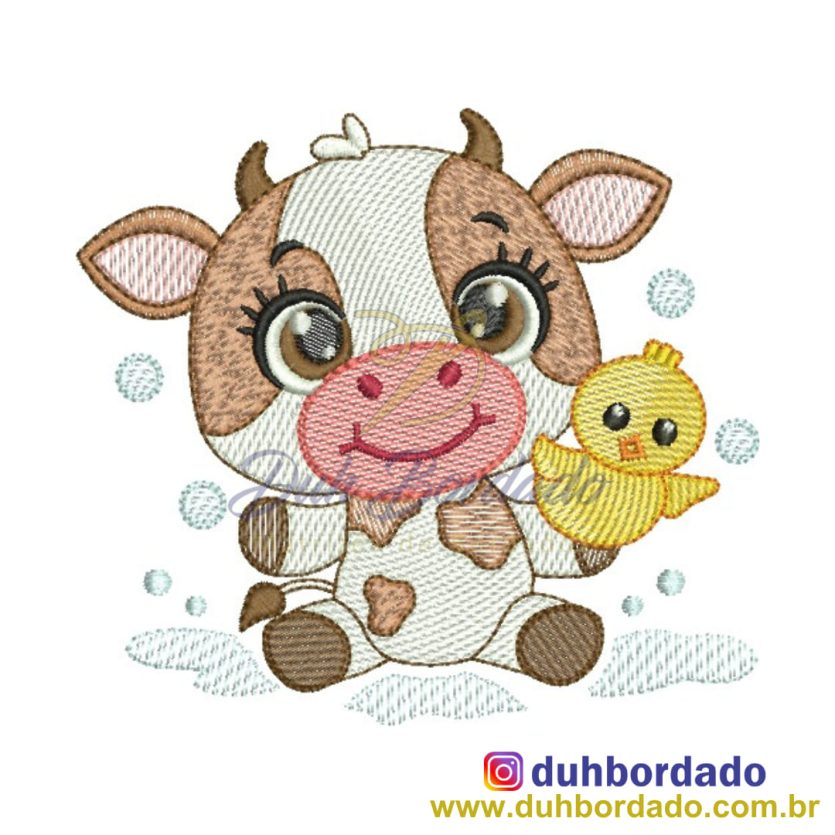 Matriz de Bordado Vaquinha