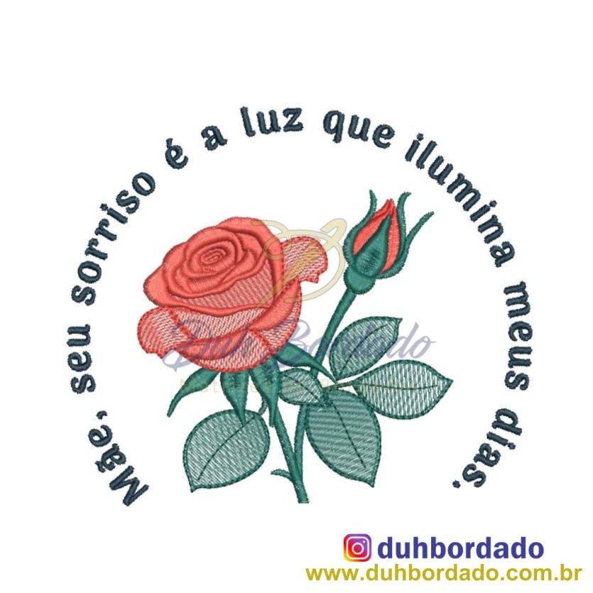 Matriz de Bordado Dia das Mães