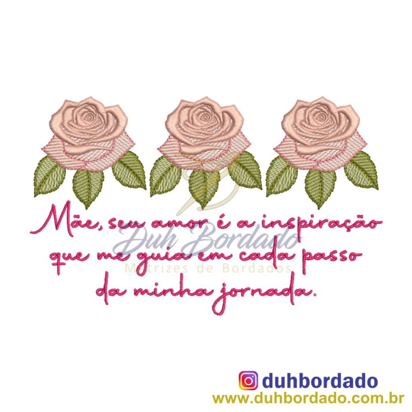 Matriz de Bordado Dia das Mães