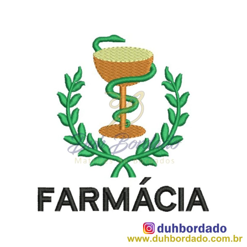 Matriz de Bordado Farmácia