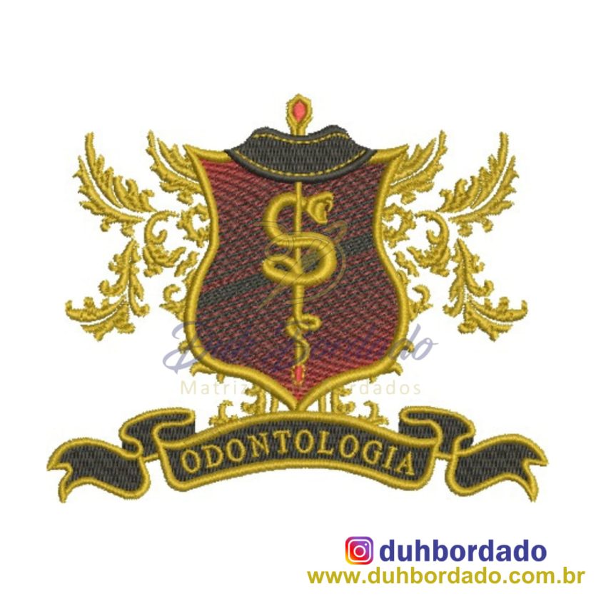 Matriz de Bordado Odontologia