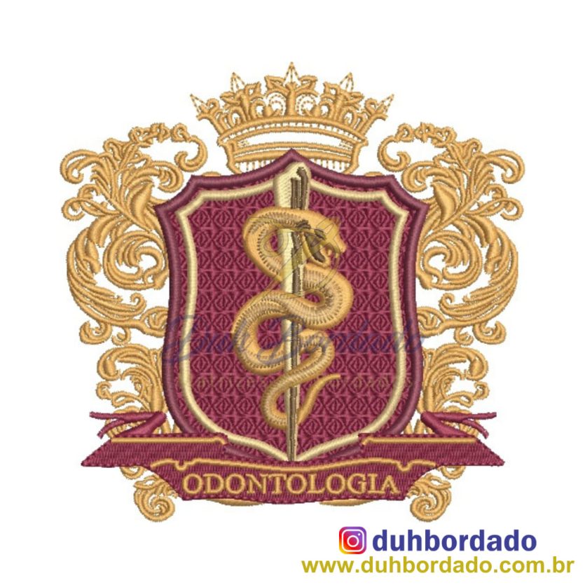 Matriz de Bordado Odontologia