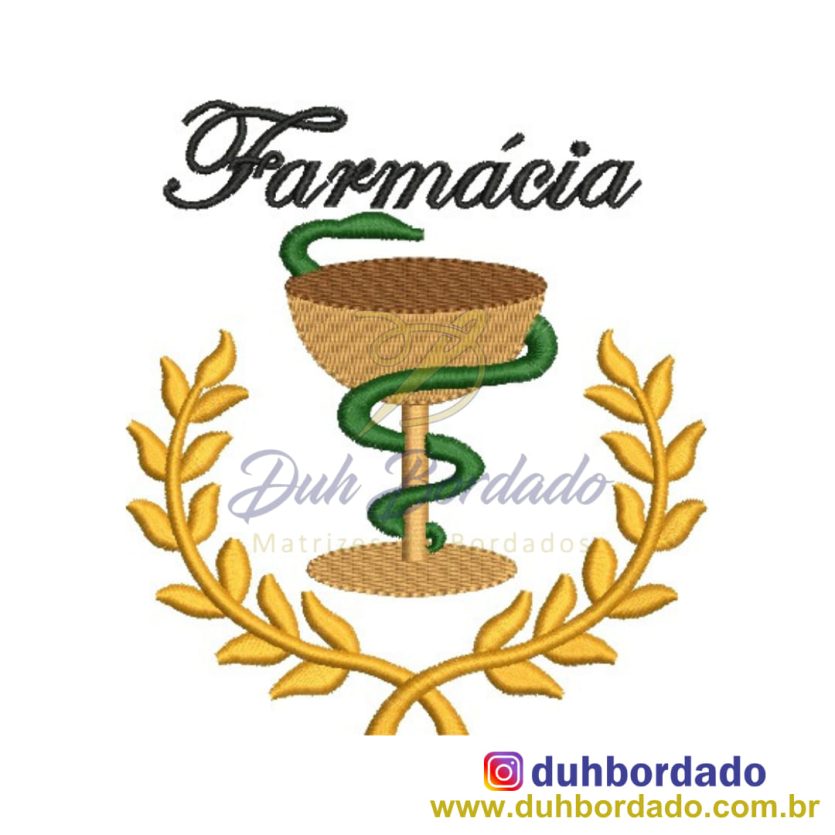 Matriz de Bordado Farmácia