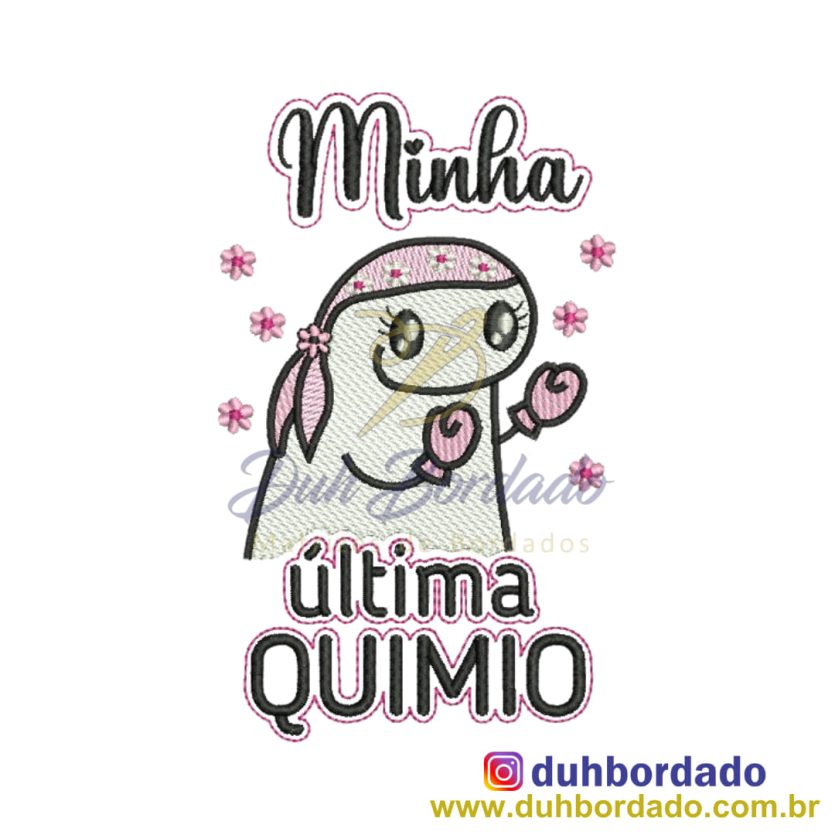 Matriz de Bordado Flork Última Quimio