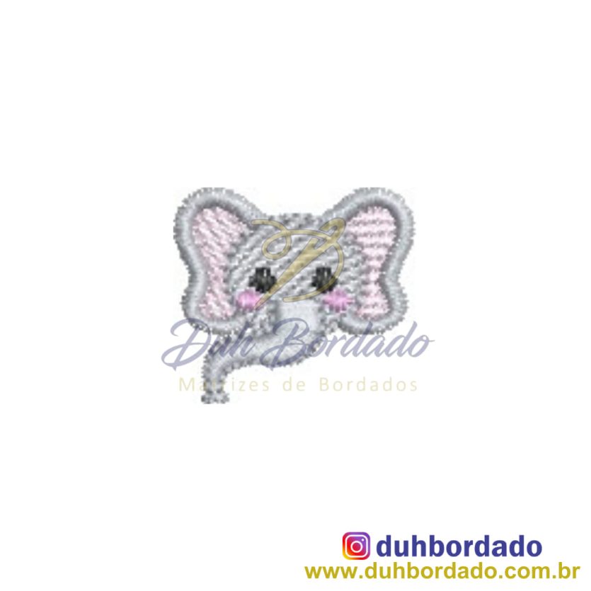 Matriz de Bordado Elefante