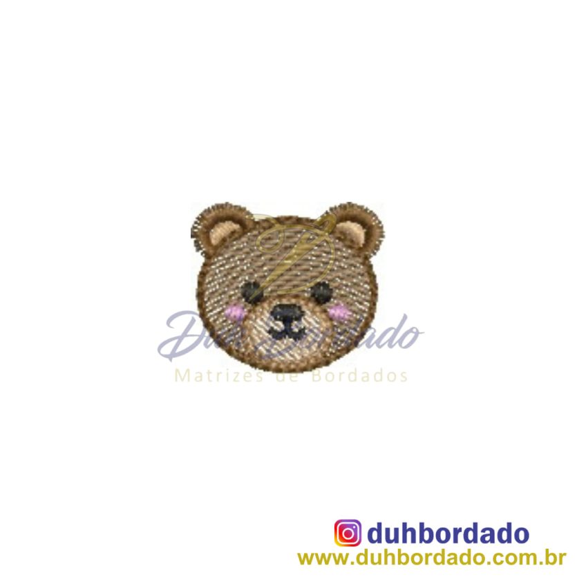 Matriz de Bordado Ursinho