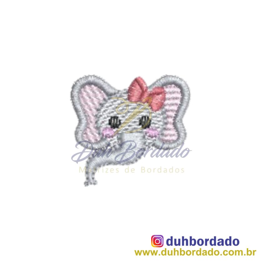 Matriz de Bordado Elefante