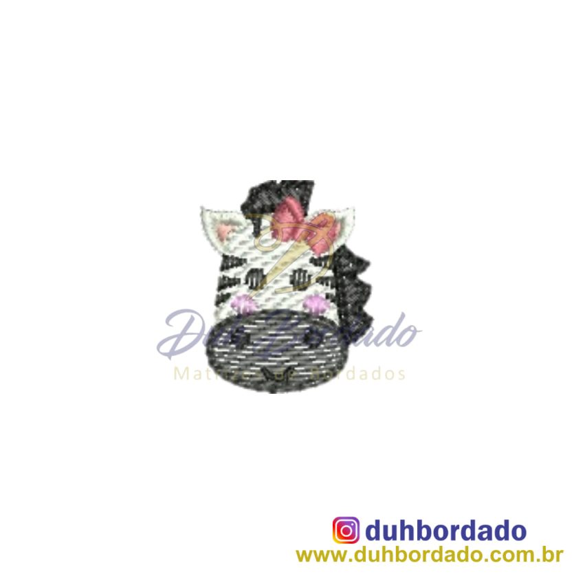 Matriz de Bordado Zebra