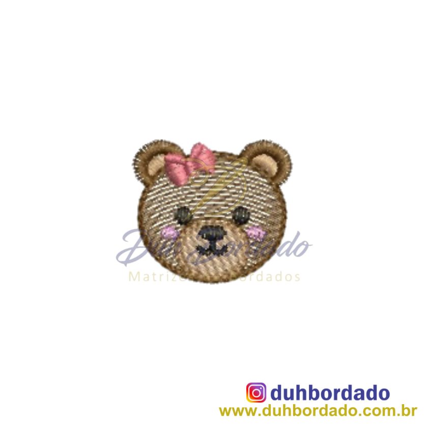 Matriz de Bordado Ursa