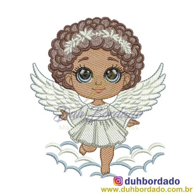 Matriz de Bordado Anjo
