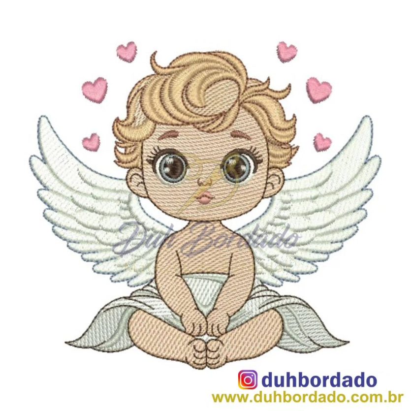 Matriz de Bordado Anjo