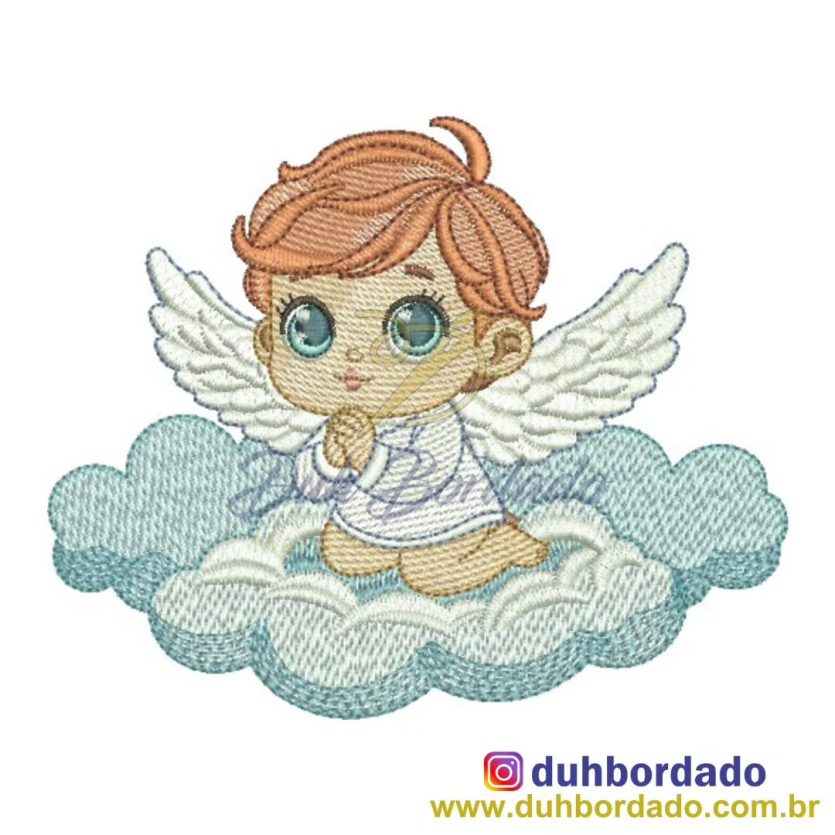 Matriz de Bordado Anjo
