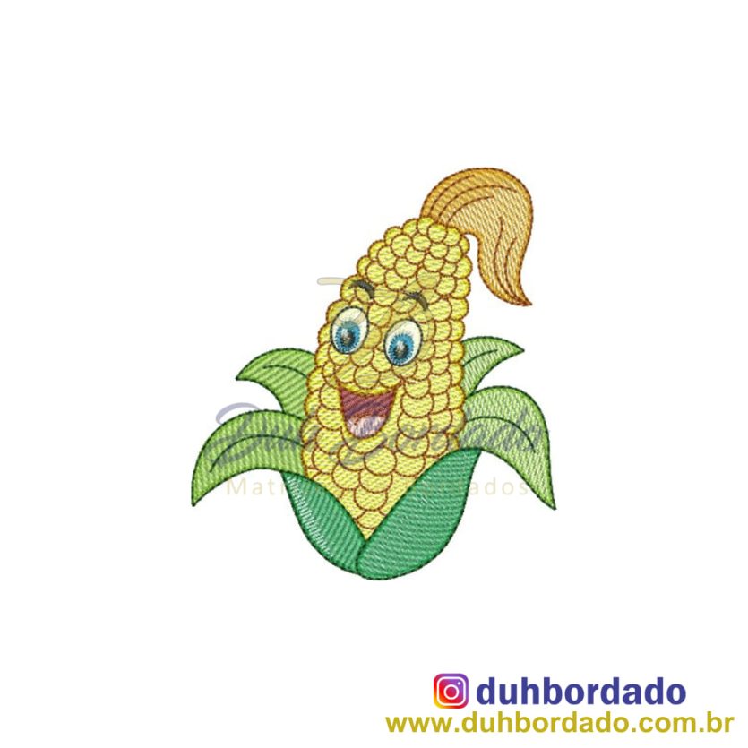 Matriz de Bordado Milho