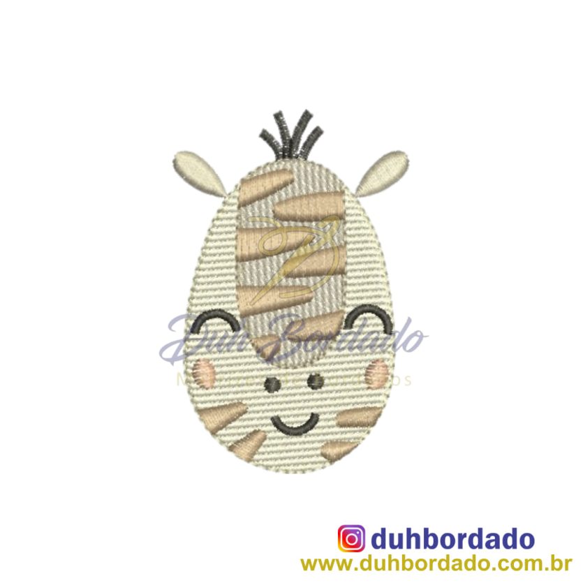 Matriz de Bordado Zebra