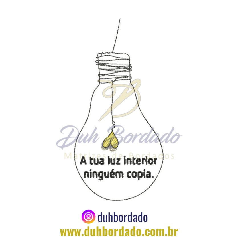 Matriz de Bordado de Frase