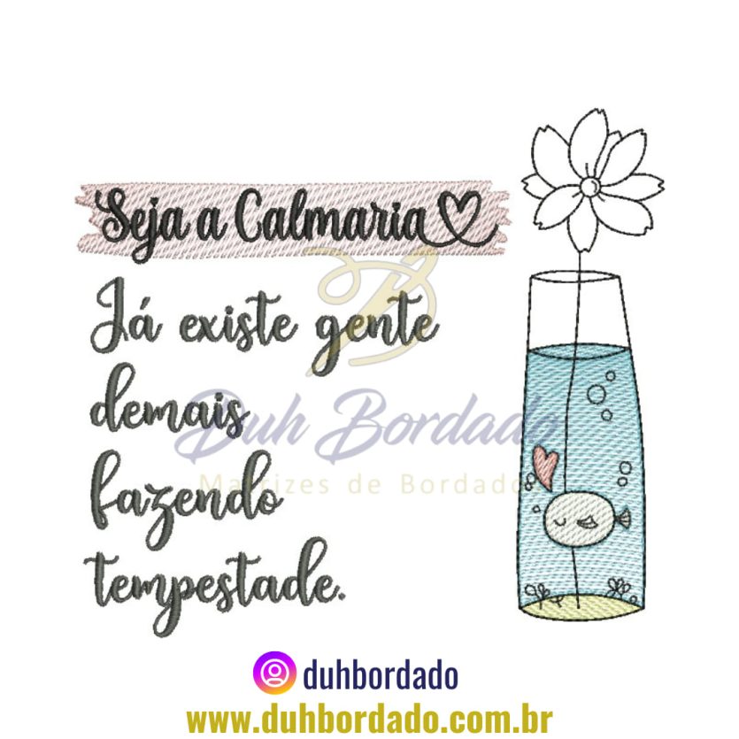 Matriz de Bordado de Frase