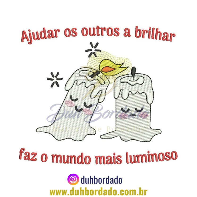 Matriz de Bordado de Frase