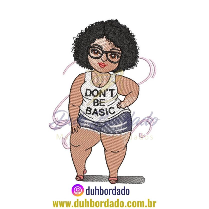 Matriz de Bordado Mulher