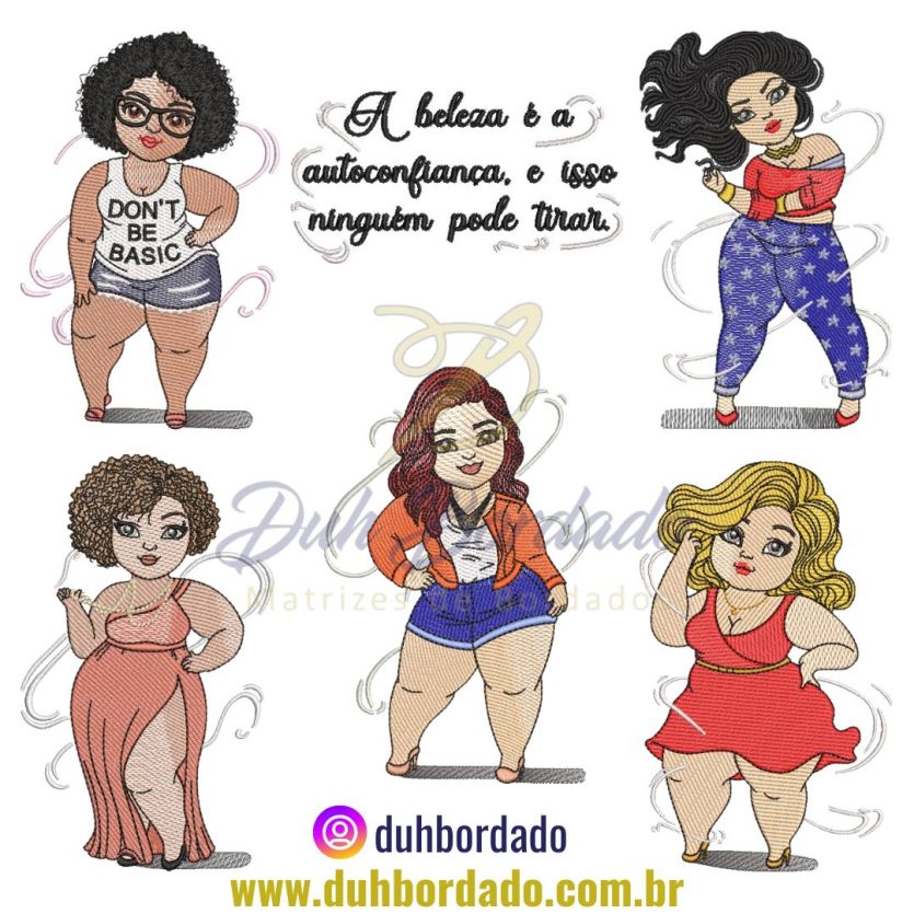 Coleção Matrizes de Bordados Empoderadas Completa