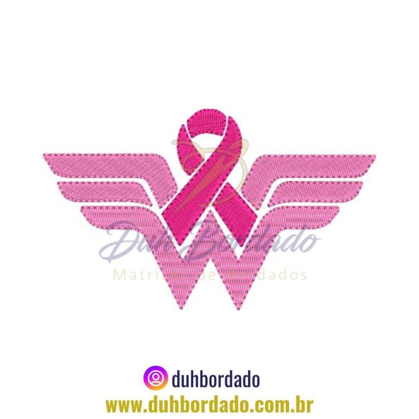 Matriz de Bordado Outubro Rosa