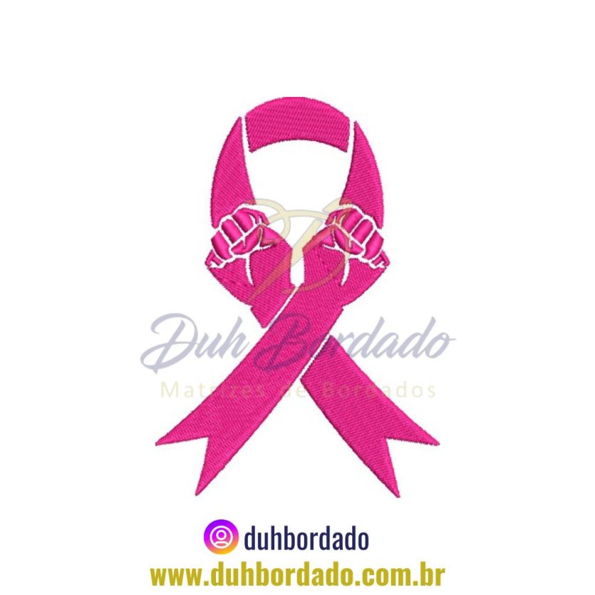 Matriz de Bordado Outubro Rosa