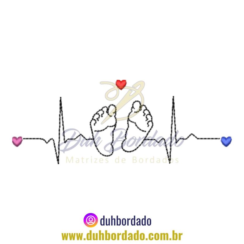 Matriz de Bordado Amor