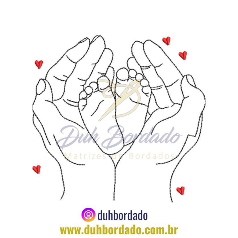 Matriz de Bordado Amor