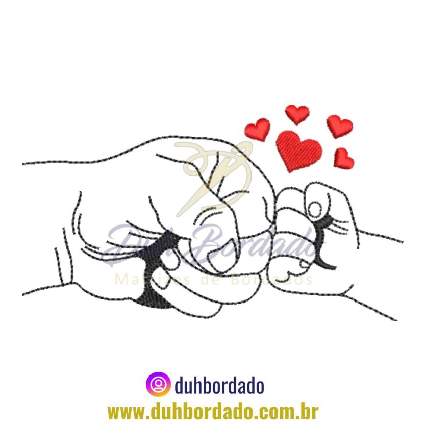 Matriz de Bordado Amor