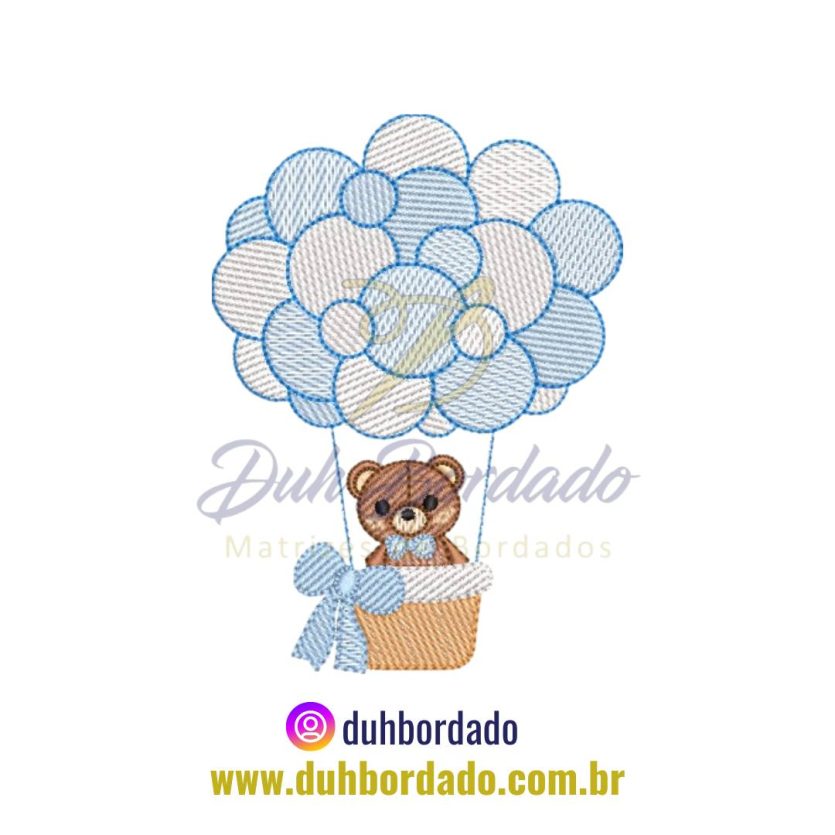 Matriz de Bordado de Ursinho