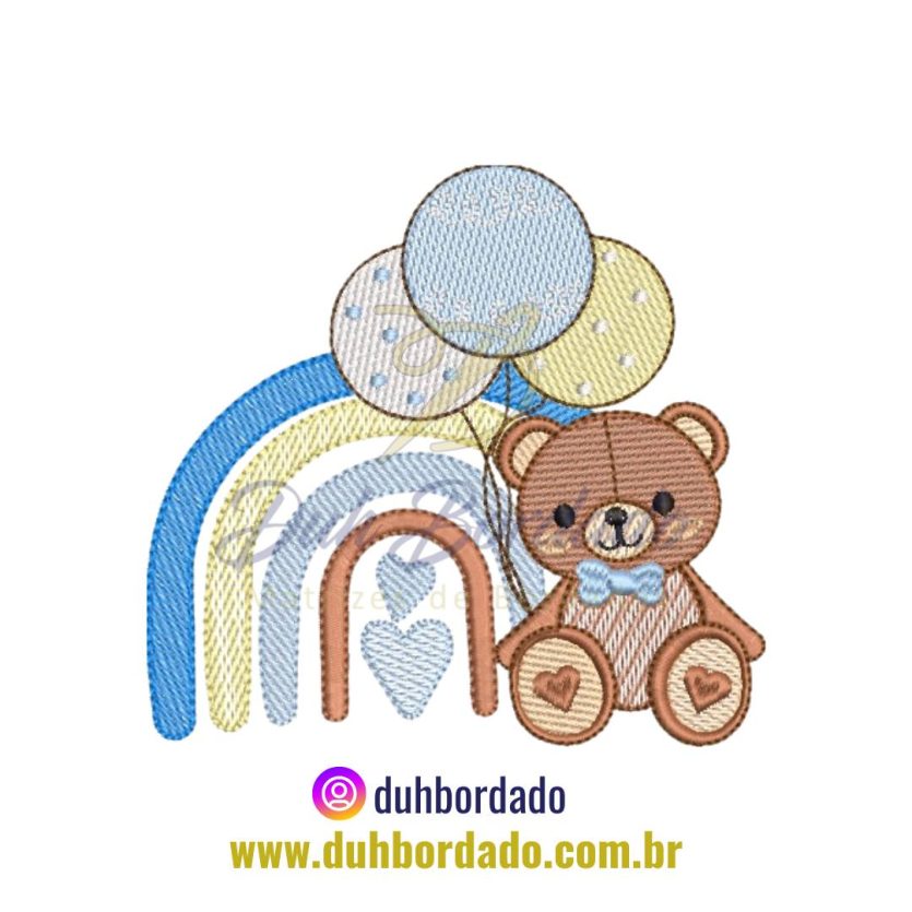Matriz de Bordado de Ursinho