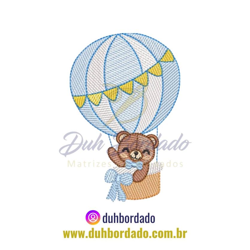Matriz de Bordado de Ursinho