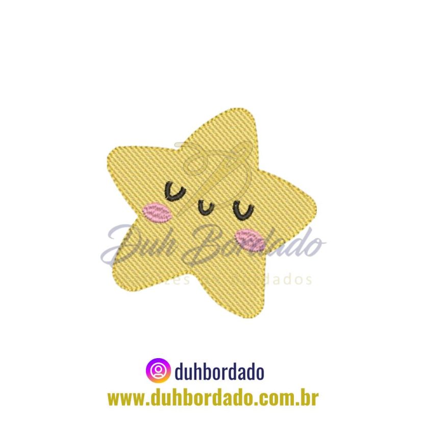 Matriz de Bordado de Estrela