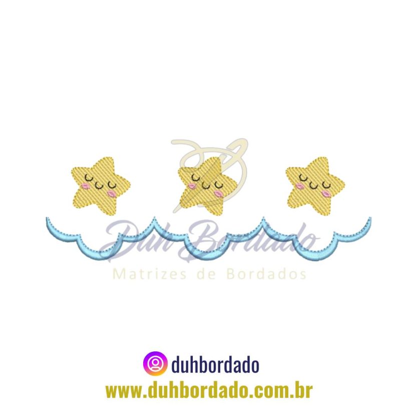 Matriz de Bordado de Barrinha Estrela